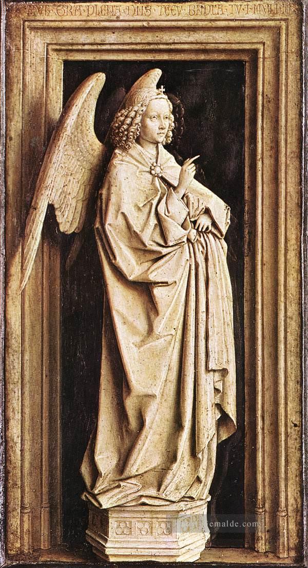 Ankündigungs 1 Renaissance Jan van Eyck Ölgemälde